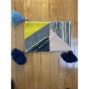 Paper Chase‎ Boho Clutch Purse With Tassles